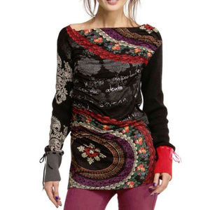Desigual Vera Knitted long sleeve top